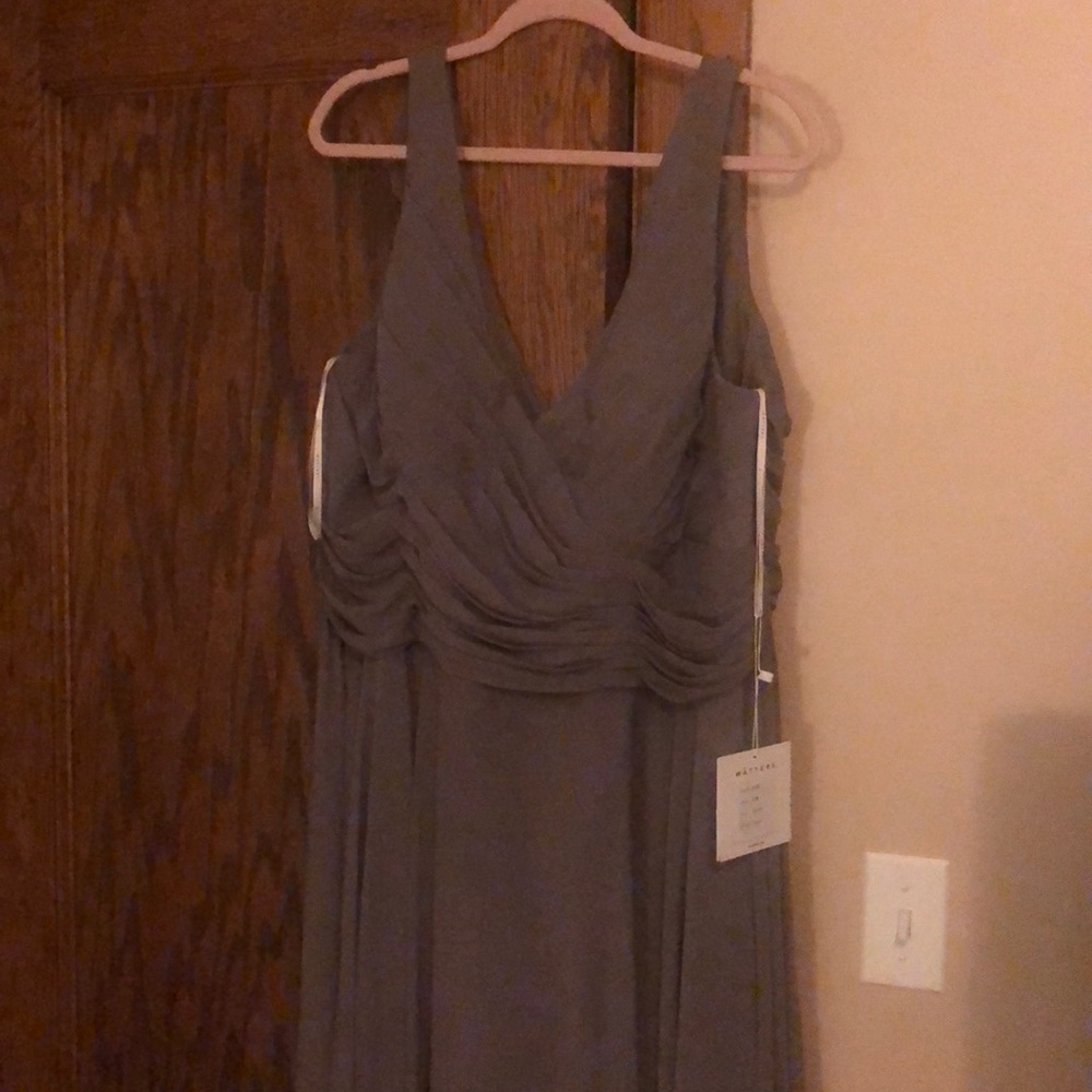 Watters Bridesmaid Dress - Stone 22W